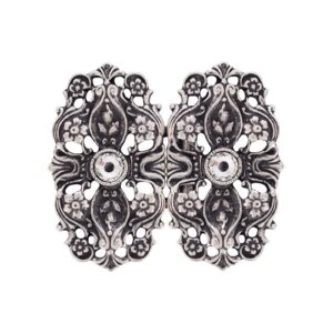 Schürzenschließe floral verziert mit Strass
