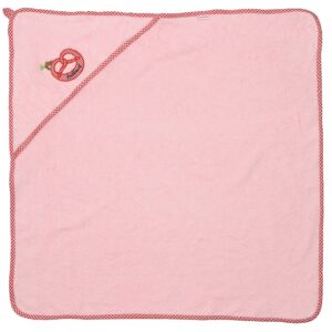 Kapuzenhandtuch BREZEL ~ rosa