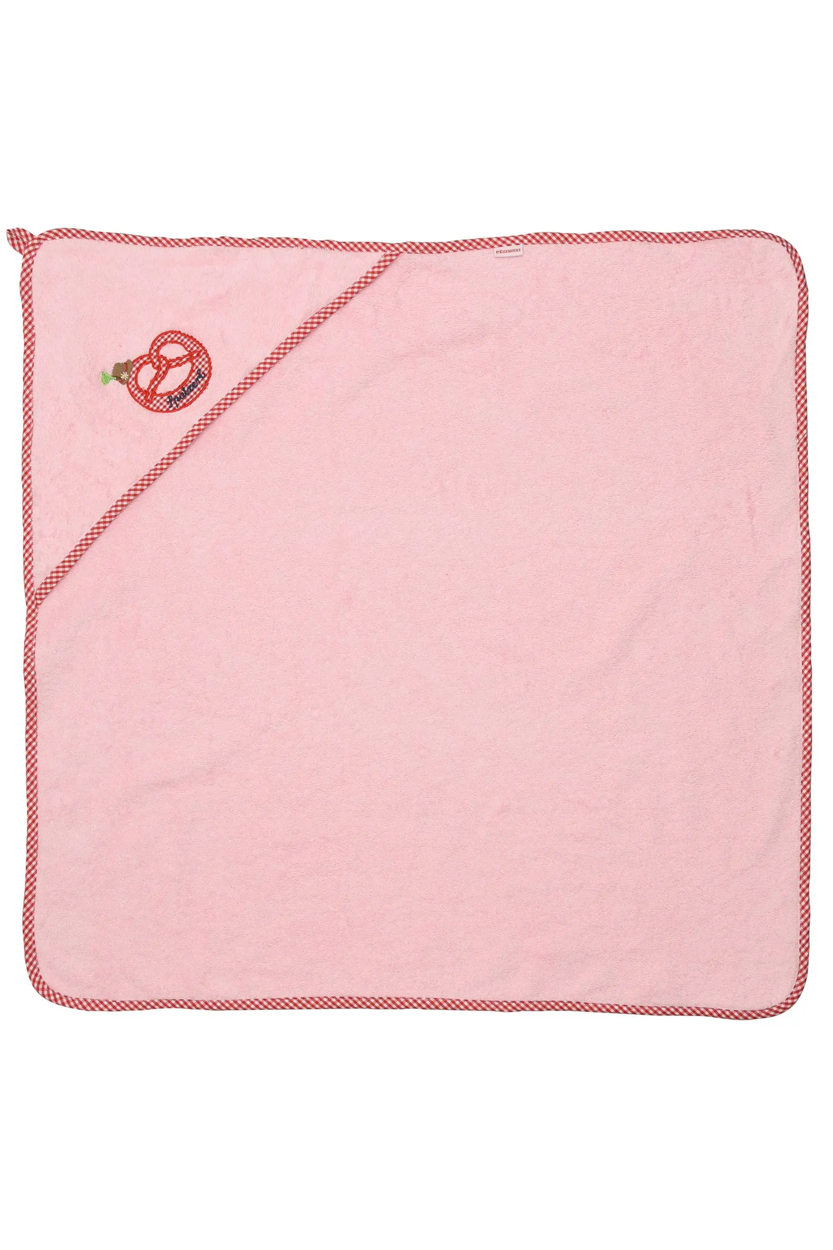 Kapuzenhandtuch BREZEL ~ rosa