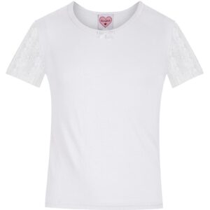 Kinder Dirndlbluse weiß Stretch Marie 014806 ~ 68