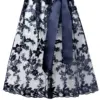 Dirndlschürze MARISOL (65 cm) ~ L ~ dunkelblau