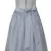 Dirndl HOHENAU (70 cm) silbergrau ~ 40 ~ silber