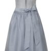 Dirndl HOHENAU (70 cm) silbergrau ~ 40 ~ silber
