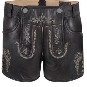 Lederhose VERONICA ~ 32 ~ schwarz