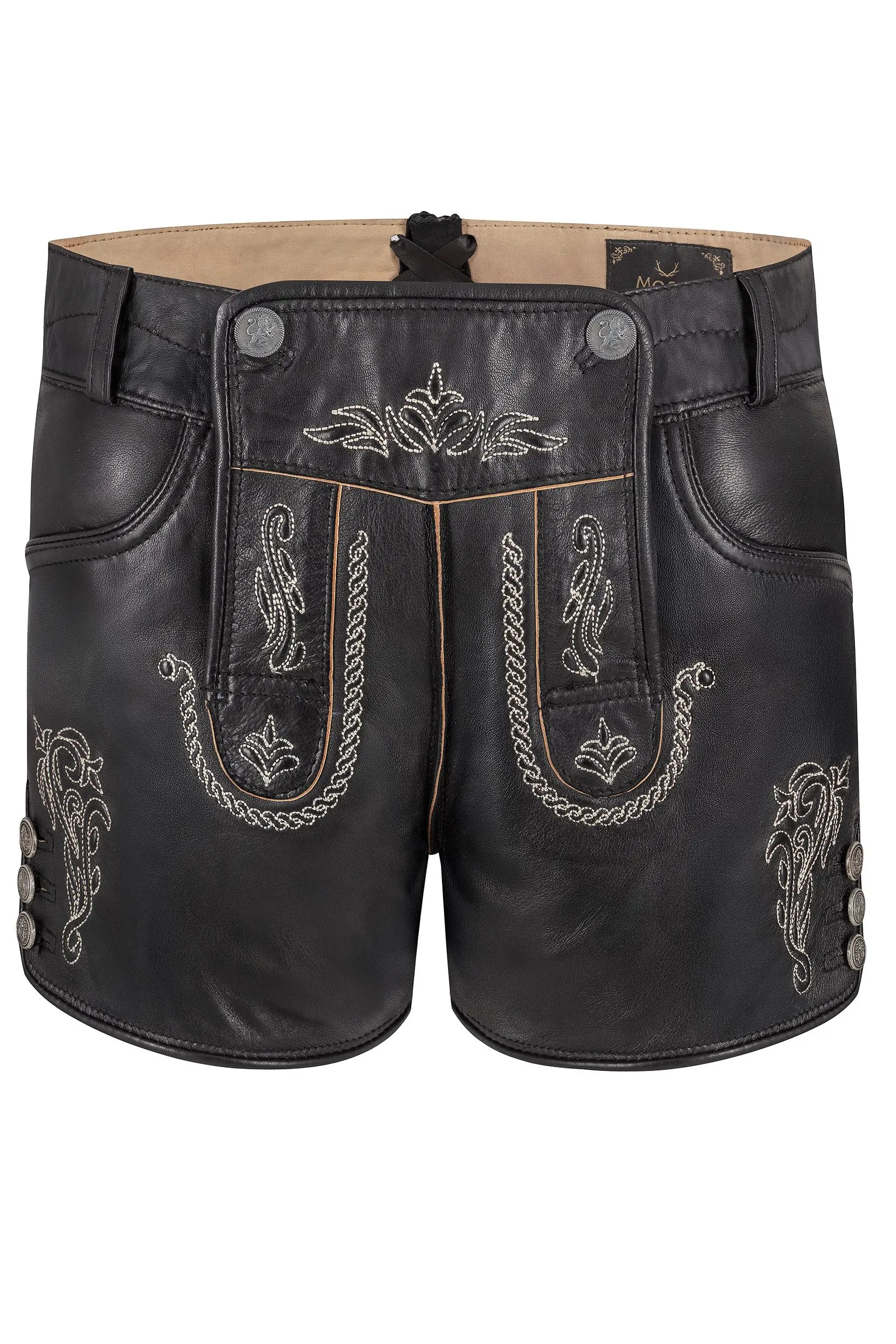 Lederhose VERONICA ~ 32 ~ schwarz