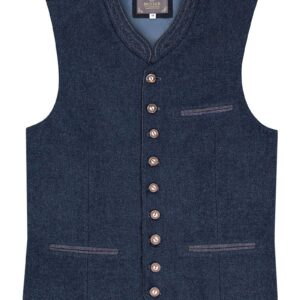 Trachtenweste dunkelblau Laurenz 008633 ~ 52