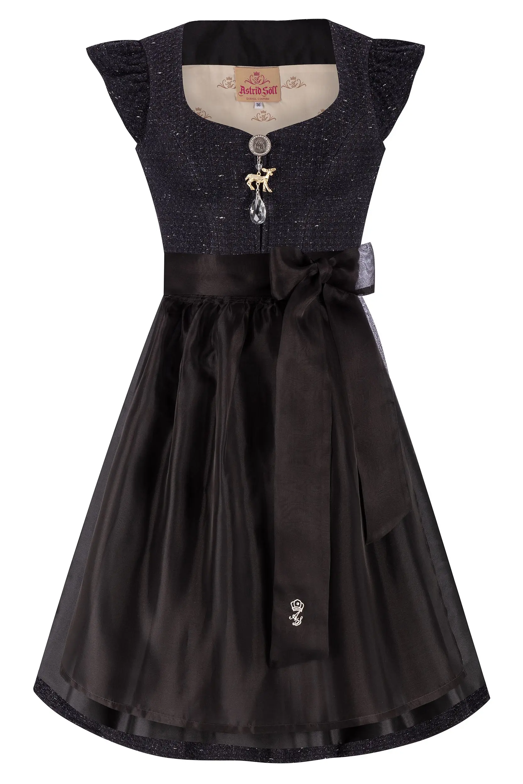 Dirndl COCO (70 cm) ~ 34 ~ schwarz