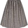Dirndlschürze mit Rankenmuster (70 cm) ~ XS ~ blau