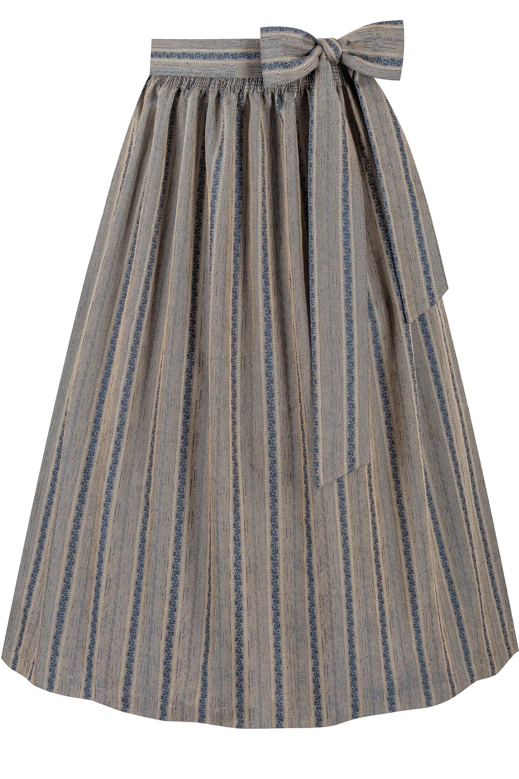 Dirndlschürze JUDITH (90 cm) ~ S ~ taupe