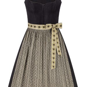 Dirndl ISOLDE (70 cm) ~ 44 ~ schwarz