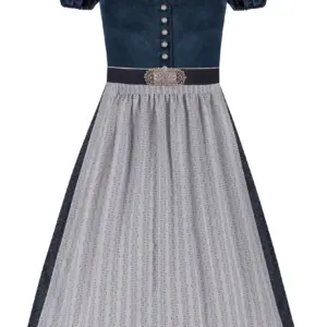 Dirndl HANNI (75 cm) ~ 32 ~ dunkelblau