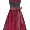 Dirndl HERTA (65 cm) ~ 34 ~ anthrazit