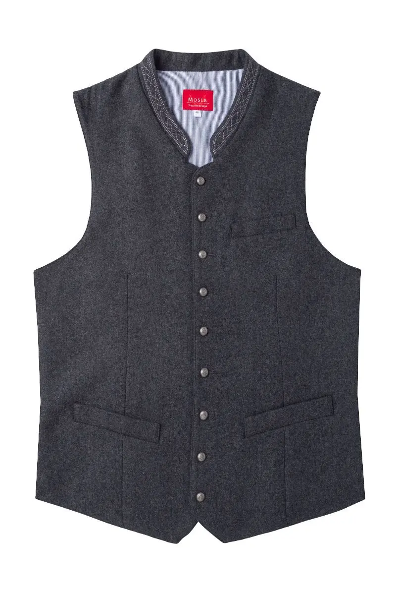 Trachtenweste grau Levon 005274 ~ 56
