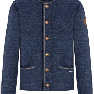 Trachten Strickjacke dunkelblau Ferdi 013717 ~ 46