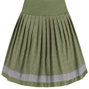 Trachtenrock CLARA (60 cm) ~ oliv ~ 32