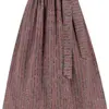 Dirndlschürze MARTA (90 cm) ~ M ~ grau