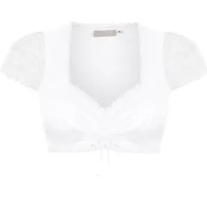 Dirndlbluse weiß Frieda 011111 ~ 32