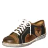 Trachtensneaker braun schwarz Mondsee 012493 ~ 47
