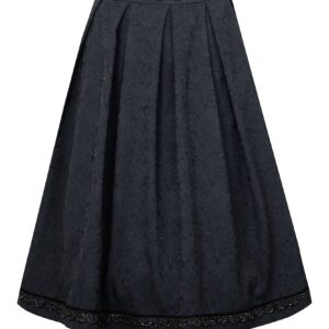 Trachtenrock HOHENBRUNN (70 cm) ~ 36 ~ schwarz