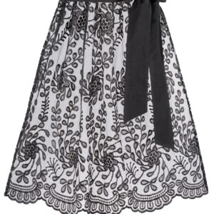 Dirndlschürze JOLANDA (65 cm) ~ S ~ schwarz