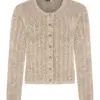 Strickjacke WALTRAUD ~ 32 ~ taupe