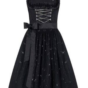 Mini Dirndl 60cm schwarz Antonia 008199 ~ 36