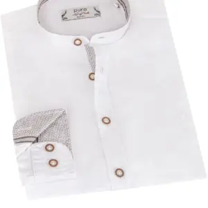 Trachtenhemd OLIVER (slim fit) ~ braun ~ XS