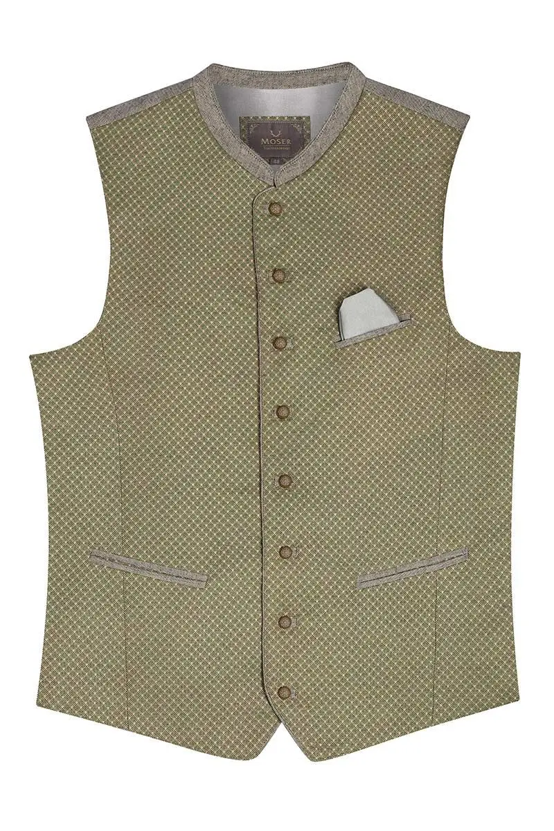 Trachtenweste salbei grau Marc 014976 ~ 52