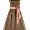 Dirndl THERESIA (80 cm) ~ oliv ~ 38