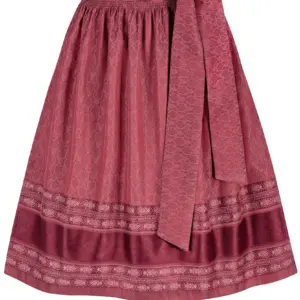 Dirndlschürze JUDITH (65 cm) ~ L ~ rot
