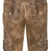 Lederhose LEVIN ~ 48 ~ braun-antik