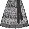 Dirndlschürze TIFFANY (65 cm) ~ schwarz ~ 32