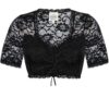 Dirndlbluse LINA ~ S ~ schwarz