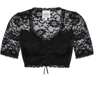 Dirndlbluse LINA ~ schwarz ~ XS