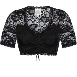 Dirndlbluse LINA ~ S ~ schwarz