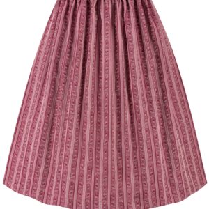 Dirndlschürze JELLA (70 cm) ~ XXL ~ dunkelrot