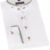 Trachtenhemd VINZENT (slim fit) ~ 44 ~ weiß