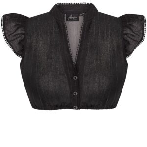 Dirndlbluse CELINA ~ 36 ~ schwarz