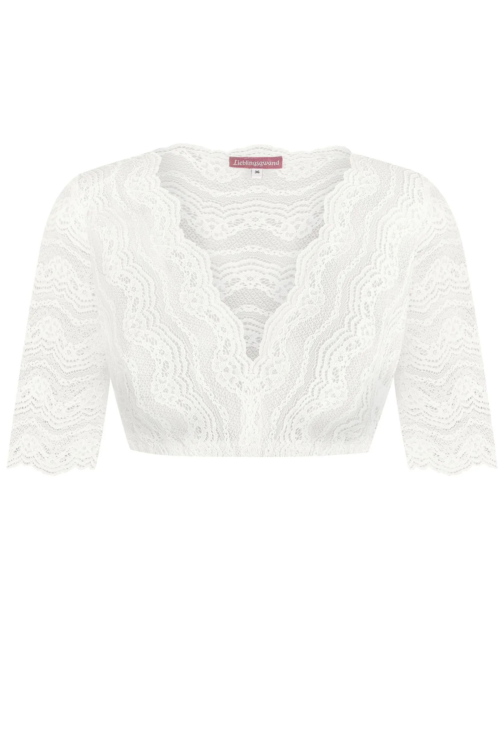 Dirndlbluse MARIE ~ 34 ~ creme