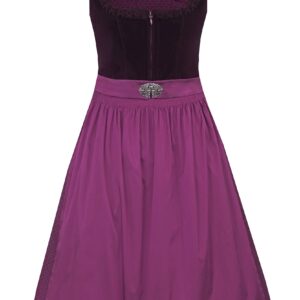 Dirndl TSCHIRN (65 cm) brombeere ~ 30 ~ aubergine