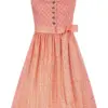 Dirndl LILIAN (70 cm) ~ 32 ~ apricot
