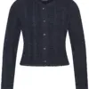 Mädchen Trachten Strickjacke dunkelblau Modell: Lilly 009522 ~ 116
