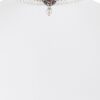 Perlenkropfband mit Strass-Ornament ~ rot