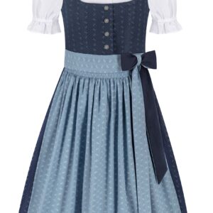 Kinderdirndl NINA ~ 80 ~ dunkelblau