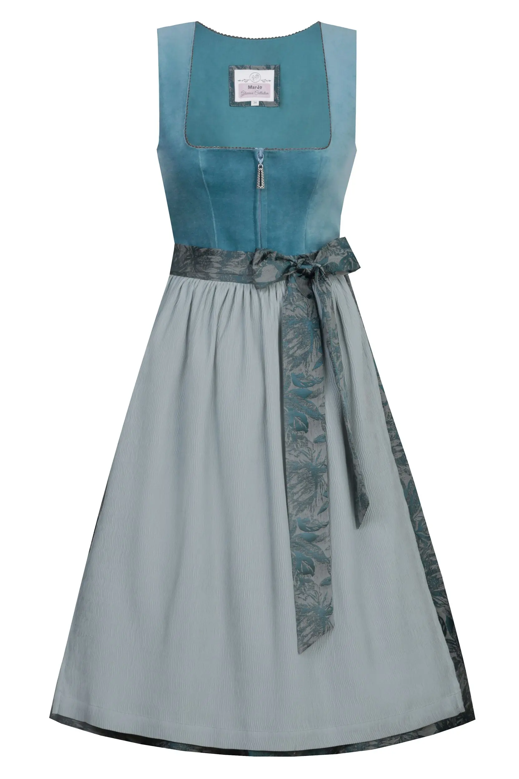 Dirndl IRSEE (65 cm) ~ 34 ~ türkis