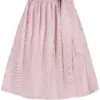 Dirndlschürze gestreift (70 cm) ~ L ~ rosa