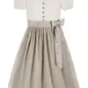 Kinderdirndl JOHANNA ~ 140 ~ beige