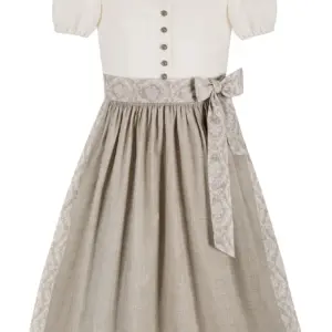 Kinderdirndl JOHANNA ~ 128 ~ beige