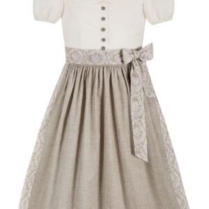 Kinderdirndl JOHANNA ~ 104 ~ beige