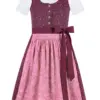 Kinder Dirndl beere rosa Mira 014810 ~ 74
